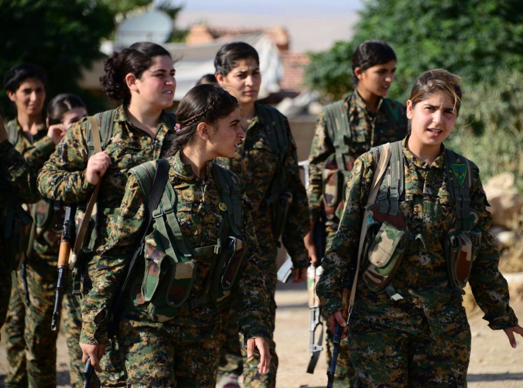 Women fighters of Kobane © free kurdistan